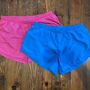 Nike Dri-FIT Electric Blue & Pink Shorts *Lot of 2*